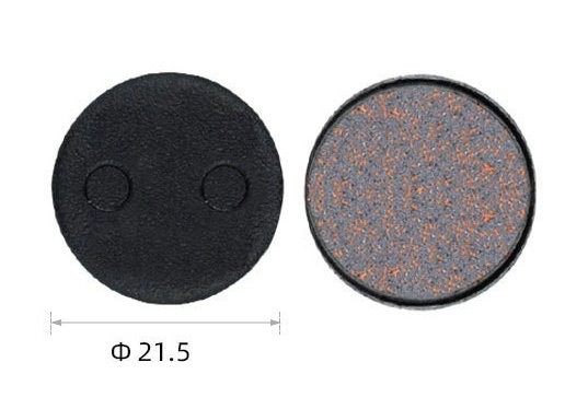 Колодки тормозные дисковые RB-D67